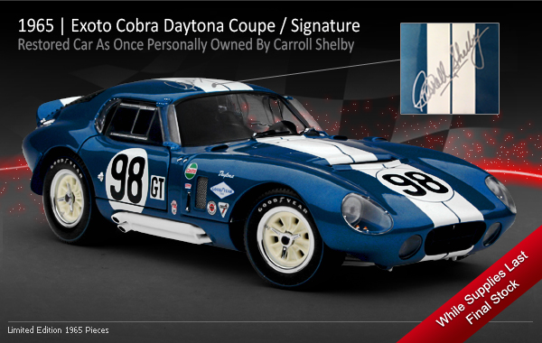 模型・プラモデル exoto cobra daytona coupe #56 エグゾト コブラ