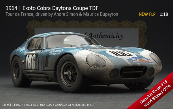 模型・プラモデル exoto cobra daytona coupe #56 エグゾト コブラ